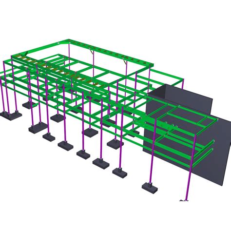 steel structure drawing software